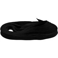maDDma Gummiband Badegummi 4m Gummiband für Badeanzug Bikinis Badehosen Flachgummi, schwarz