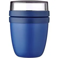 Mepal Aufbewahrungsschüssel Mini Lunchpot ELLIPSE, Blau, Ø 9 cm, Polypropylen