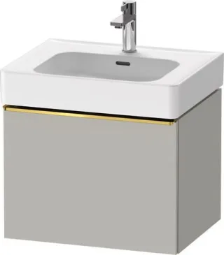Duravit D-Neo Waschtischunterbau wandhängend Betongrau Matt 584x452x440 mm - DE4276034070000 DE4276034070000