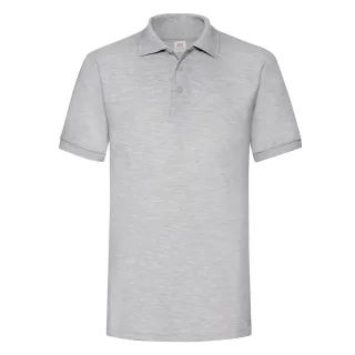 Fruit of the Loom - "65/35" Poloshirt für Herren (Grau meliert)