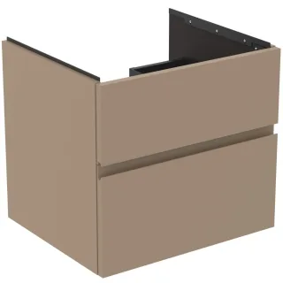 Ideal Standard Möbelwaschtischunterschrank Finesse 600x505x550mm 2 Auszüge Greige matt, E3395UP E3395UP
