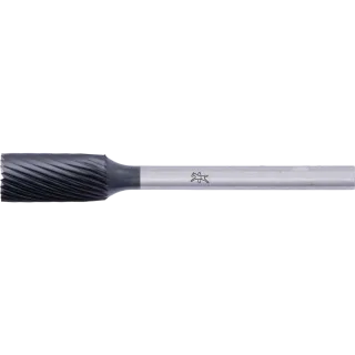 PFERD TOOLS Hartmetall Hochleistungsfrässtift Zylinder ZYAS stirnverzahnt Ø 06x13mm Schaft-Ø 3mm Z5 HICOAT beschichtet universal fein - 21200454