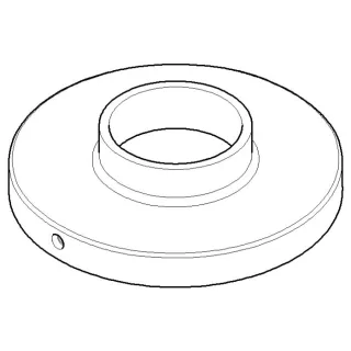 Dornbracht Ros. Thermostat Wannenr. vc 092720016-00 20,5 mm Chrom