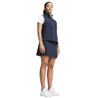 Puma - Weste für Damen, Hochleistungsmaterial, Emblem, Ärmellos (Marineblau)