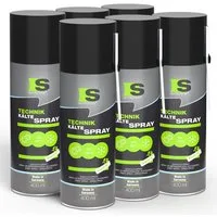 Spraytive Kältemittel 6x 400ml Kältespray Werkstatt: Eisspray, Vereisungsspray bis -50°C, Made in Germany
