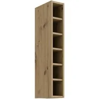 Küchen-Preisbombe Hängeschrank Regal 15 cm Eiche Artisan Küche Stilo Solano Küchenzeile Küchenblock