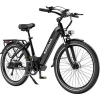 KOOLUX E-Bike 26/27,5 Zoll Elektrofahrrad für Damen/Herren,elektro-cityrad, Heckmotor, 624 Wh, Elektrofahrrad 7-Gang Shimano 48V13AH Herausnehmbare Batterie