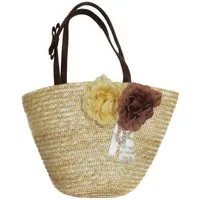 Yudu Shopper Strohtasche Schultertasche Strandtasche Einkaufstasche Tasche