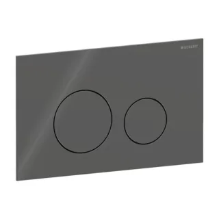 Geberit Sigma40 Betätigungsplatte 115628JK1 Round, lava, für 2-Mengen-Spülung