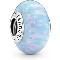 Pandora Kettenanhänger Pandora Schillernd Ozeanblaues Charm 791691C01 Anhänger