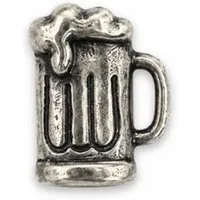 MarJo Schmuckset Ansteck-Pin - BIER - altsilber, altgold