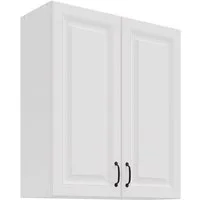 Küchen-Preisbombe Hängeschrank 80 cm Küche Stilo Weiß Küchenzeile Küchenblock Einbauküche Landhaus
