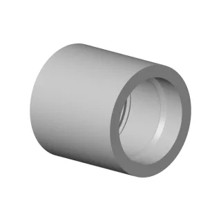 Dornbracht Luftsprudlerhülse Ersatzteile 092301028 D. 20 x 20 mm Platin gebürstet 092301028-06