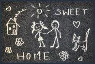 Fussmatte Sweet Home | Größe: 50 cm x 75 cm