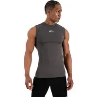 Smilodox Tanktop Carnos, Compression Tank Herren, Gym Shirt Seamless, Fitness Enganliegend, Seamless, Body-Mapping, atmungsaktiv, Stretch