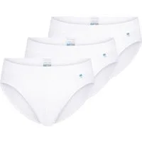 Schiesser Slip 3er Pack Long Life Cotton (Spar-Set, 3-St) Rio Slip / Unterhose - Baumwolle - ohne Eingriff - Perfekte Passform