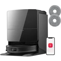 Roborock Saugroboter roborock Saros 10R (Upgrade von S8 MaxV Ultra), Saugroboter mit Wischfunktion&angebbarem Wischmopp, 22.000 Pa Saugkraft,7,98cm Ultra-Slim Design,StarSight System 2.0