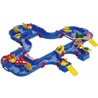 Aquaplay Wasserbahn Outdoor Wasser Spielzeug Wasserbahn MegaLockBox 2in1 Koffer 8700001544