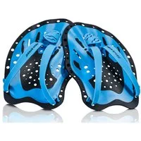 Aqua Speed Schwimmhilfe SWIM PADDLE – Paddles für Technik & Krafttraining – blau-schwarz (Kraft- & Technikaufbau – Für alle Schwimmstile geeignet)