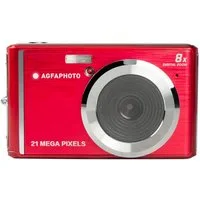 AgfaPhoto DC5200ROUGE Kompaktkamera (CMOS-Sensor, 21 Megapixel, 720p Videoaufnahmen, Kompakt)