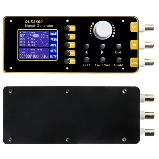 QLS3600S Signal Generator 0-30MHz High Stability Multiple Waveforms USB Interface Frequency Sweep VCO Burst DC 5V Power
