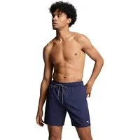 PUMA Badeshorts PUMA SWIM MEN MID SHORTS 1P High-Tech Reißverschluss an der Gesäßtasche, Seitentaschen