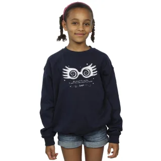 Harry Potter - "Being Different" Sweatshirt für Mädchen (Marineblau)