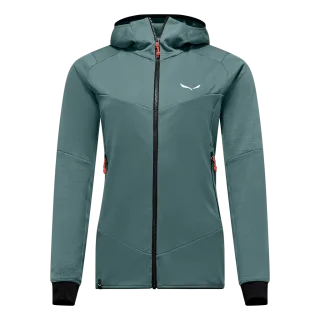 SALEWA - Sella Crevasse Kapuzenjacke Damen - Blau (Gr.40)