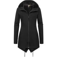 Ragwear Sweatjacke Wingi Sportliche Damen Kapuzenjacke mit kuschelig weichem Innenleben