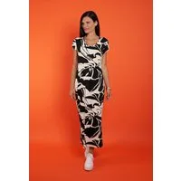 Seidel Moden Maxikleid mit floralem Muster, MADE IN GERMANY
