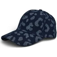 styleBREAKER Baseball Cap Baseball Cap Jeans Leo Muster (1-St)