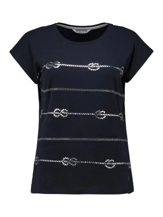 Zabaione - Shirt Ki44m p navy - Gr. - S