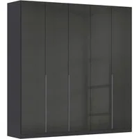 OTTO home Drehtürenschrank Kleiderschrank Schrank Garderobe AGORDO Schlafzimmer (in zwei Griff-Farben, Breiten 91-405 cm, Dekor- oder Hochglanzfront) durchdachte Innenausstattung, in 8 Breiten und 2 Höhen MADE IN GERMANY