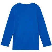 s.Oliver Junior Langarmshirt mit Print und Fussball-Pailletten, für Boys