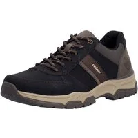 Rieker Sneaker, Freizeitschuh, Outdoorschuh, Schnürschuh mit gepolstertem Schaftrand