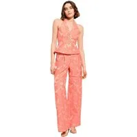 Friends Like These Stoffhose Friends Like These Jacquard-Hose mit weitem Bein (1-tlg)