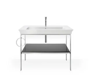 Duravit White Tulip Waschtisch Weiß Hochglanz 1055 mm - 2363100000 2363100000