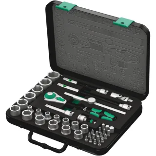 Wera 8100 SB 2 Zyklop Speed-Knarrensatz, 3/8"-Antrieb, metrisch, 43-teilig - 05003594001