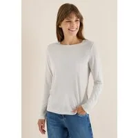 CECIL Langarmshirt im Glitzer-Look