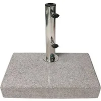 Primaster Schirmständer Primaster Granit Balkon-Schirmständer halb 25 kg