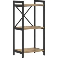 vidaXL Bücherregal Bücherregal 40 x 30 x 85 cm Holzwerkstoff Artisan-Eiche, 1-tlg.
