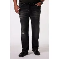 Men Plus 5-Pocket-Jeans Schlupfjeans Bauchfit Straight Fit 5-Pocket