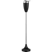 OSTWOLKE Aschenbecher Standaschenbecher mit Deckel Höhenverstellbar 55-86cm