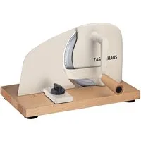 ZASSENHAUS Allesschneider Brotschneidemaschine Allesschneider manuell ZASSENHAUS PURE creme