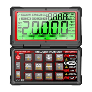 ANENG 623 623Pro Auto Repair Multimeter 20000 Counts AC/DC Voltage Current Resistance Capacitance Frequency Temperature
