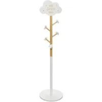 Atmosphera Créateur d'intérieur Garderobenständer Garderobenständer für Kinderzimmer, MDF, 135,5 cm, Wolken-Motiv, (Kleiderständer)