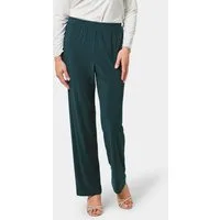 GOLDNER Schlupfhose Slinky-Hose mit weitem Bein Jerseyhose mit Schlupfbund und Knöchellänge