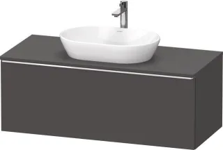 Duravit D-Neo Konsolenwaschtischunterbau wandhängend Graphit Matt 1200x550x459 mm - DE4949010490000 DE4949010490000