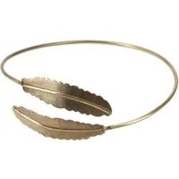 Guru-Shop Armreif Golden Swirl, Arm Manschette, Oberarmband..