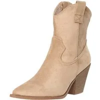 Day Vine Damen Western Cowboy Boots mit Blockabsatz und spitzer Form Stiefelette